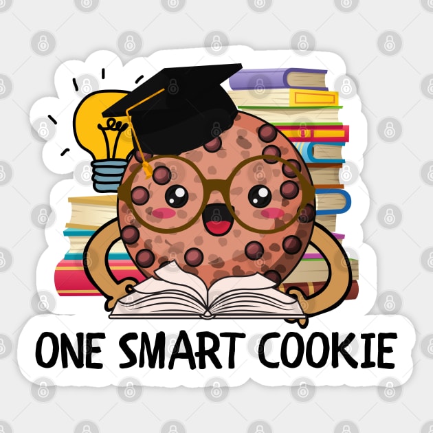 One Smart Cookie Sticker by Unique Treats Designs